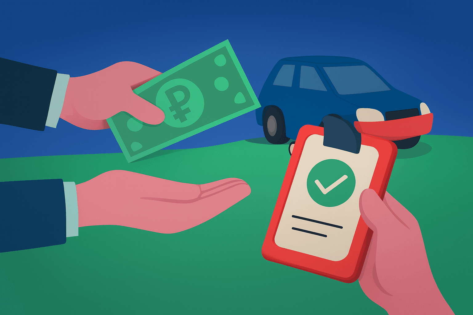 Как купить автомобиль в залоге